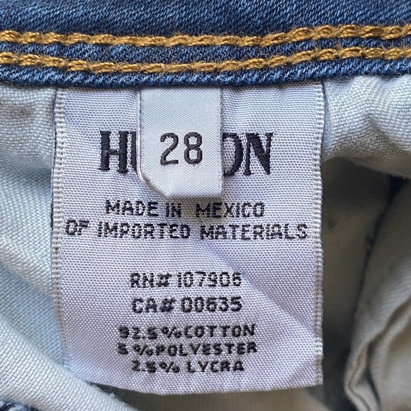Hudson Jeans Women's Collin Low Rise Skinny Crop Size 28 - Picture 10 of 16